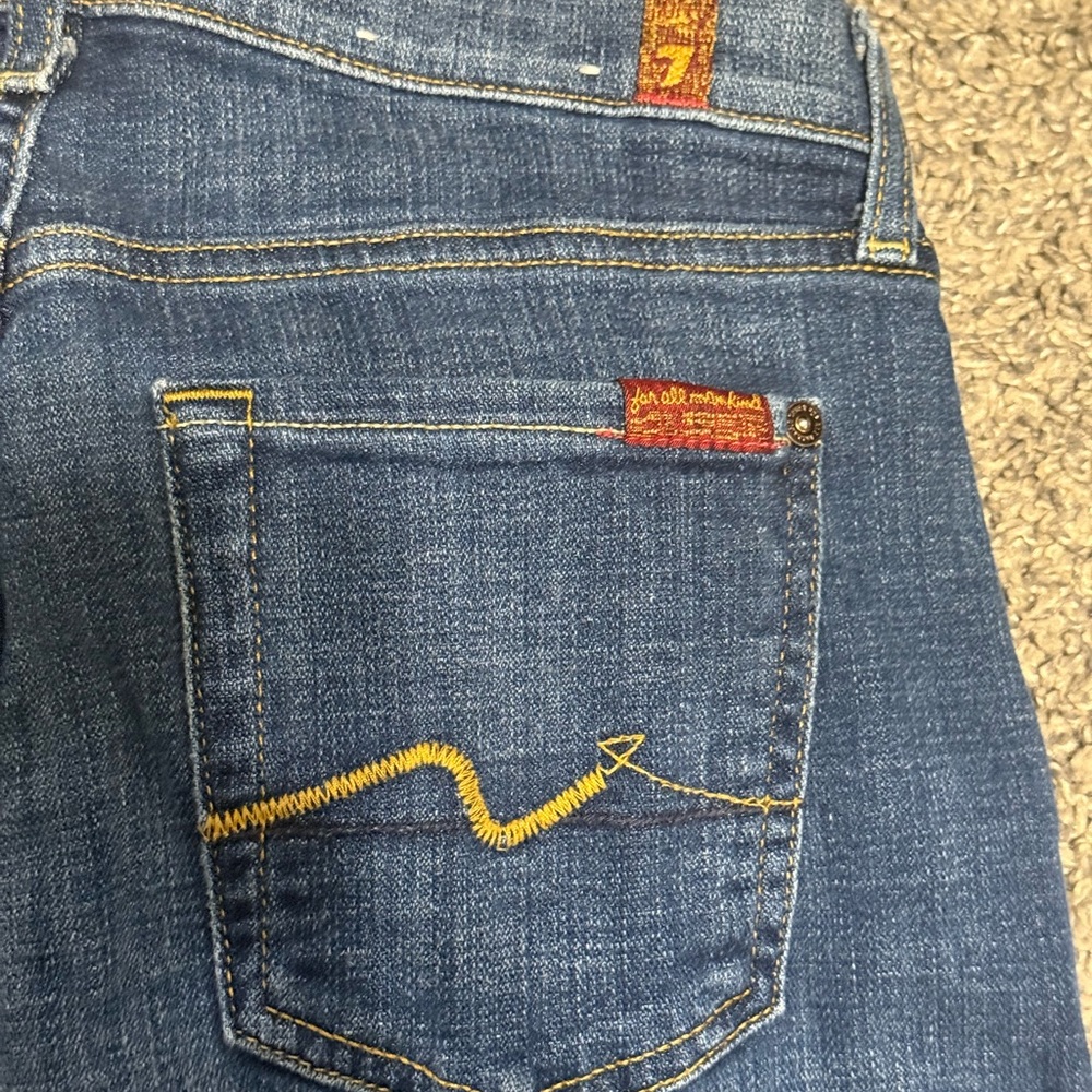 Women’s 7 For All Mankind jeans Sz 28 - Picture 4 of 7